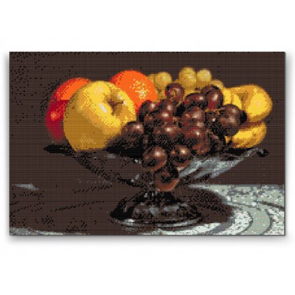 Diamond Painting - Bowl Full of Fruits