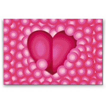 Diamond Painting - Heart in Bubbles