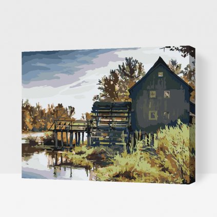 Paint by Number - Water Mill