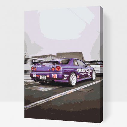 Paint by Number - Nissan Skyline