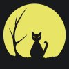 Paint by Number - Black Cat 2