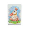 Diamond Painting - Rabbit with a Butterfly on his Nose