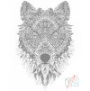 Dotting points - Wolf Mandala