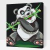 Paint by Number - Panda with Bamboo