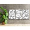 Dotting points - Butterfly sitting on a Flower (set of 3)