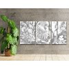 Dotting points - Parrot in the rainforest (set of 3)