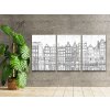 Dotting points - Homes in Amsterdam 2 (set of 3)