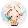 Paint by Number - Bunny with Carrot