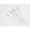 3795 paint brushes set white 5 pcs