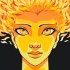 Paint by Number - Fiery Woman