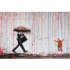 Paint by Number - Banksy - Colorful rain