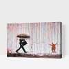 Paint by Number - Banksy - Colorful rain