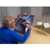 M9_Painting_by_Numbers_-_Raven_in_shades_of_red_and_blue