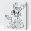 Paint by Number - Friendly Bunny