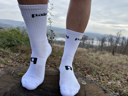 Ponožky Pairly bílé (velikost 37 - 40)