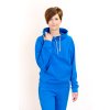 Mikina s kapucí - královská modř
