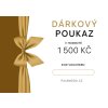 Elektronický dárkový poukaz v hodnotě 1500 Kč