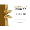 Elektronický dárkový poukaz v hodnotě 2000 Kč