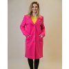 Dámský kabát jaro/podzim PAVLA růžový