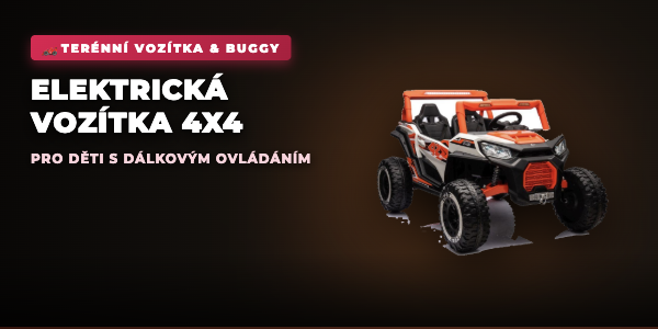 Elektrická dětská vozítka 4x4