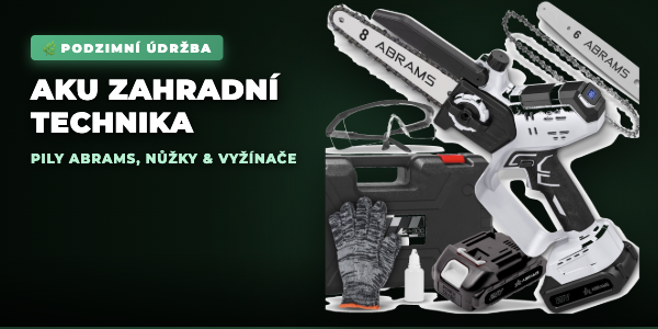 Aku zahradní technika Abrams