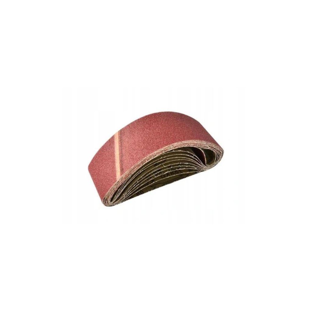 Sada 10 ks nekonečných brusných pásů PajAndy BeltSand 75 × 533 mm se zrnitostí P100