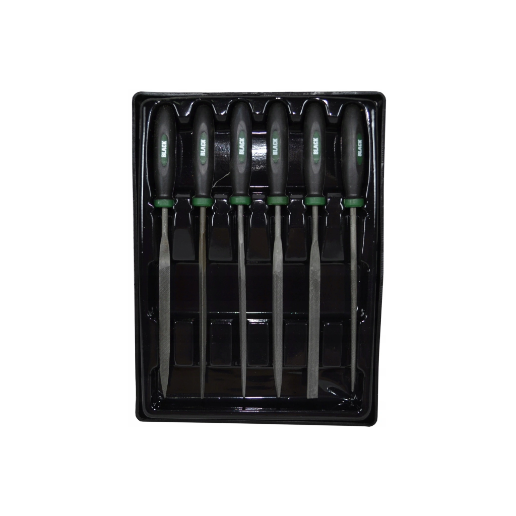 PajAndy NeedleFiles Pro 6ks Sada jehlových pilníků na kov 150 mm GEKO G40072 (5 profilů, SoftGrip) - foto 5