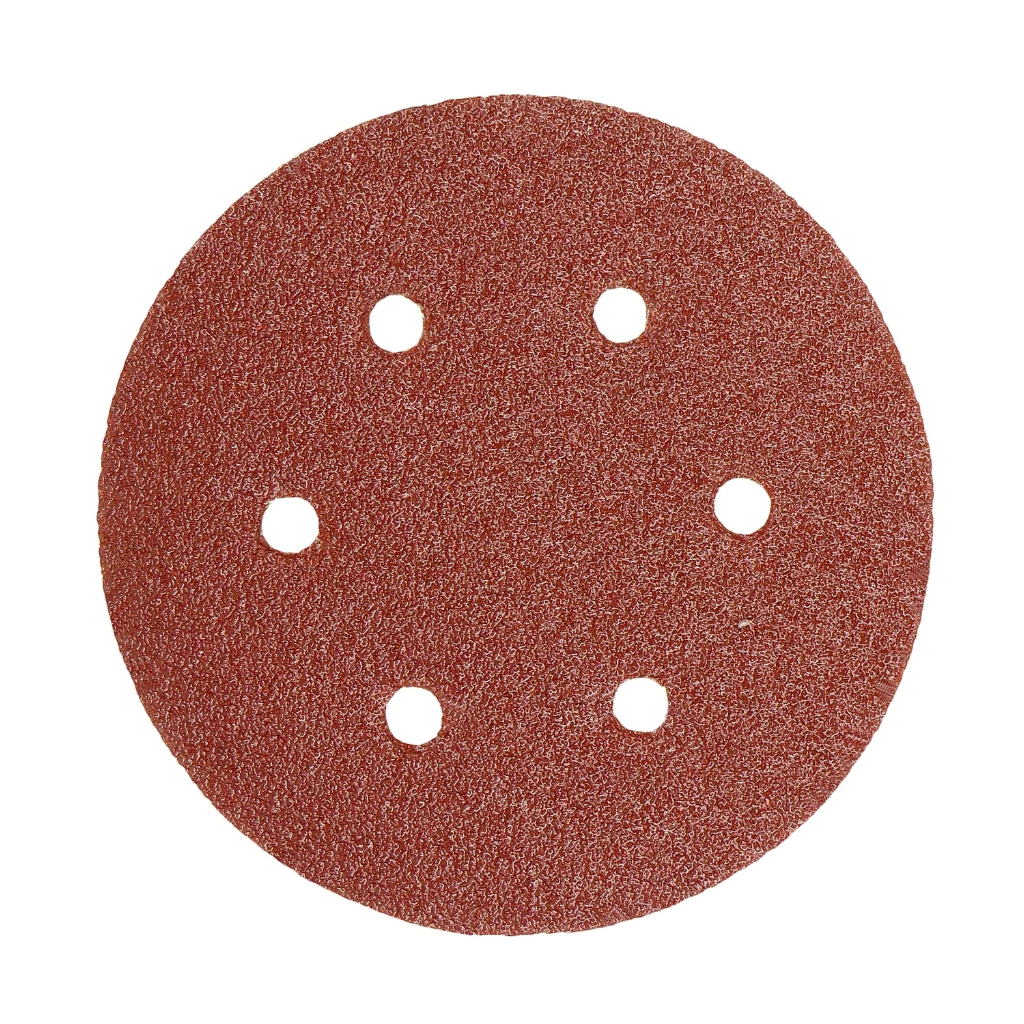 PajAndy SandDisc 150mm P120 Velcro Brusný papír se suchým zipem 10ks (8 otvorů) - foto 4