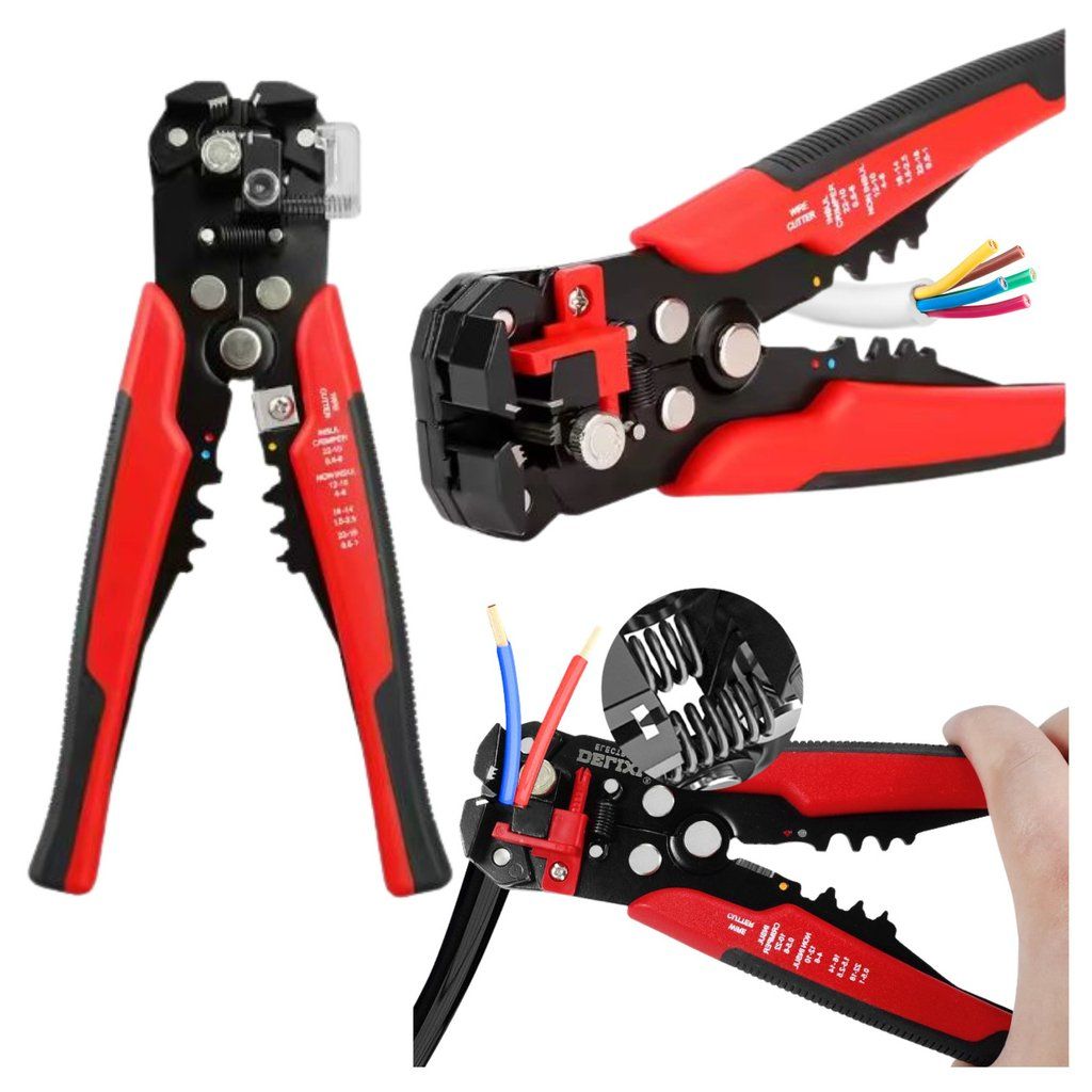 Automatické odizolovací a krimpovací kleště PajAndy StripMaster 3v1 s ergonomickou rukojetí