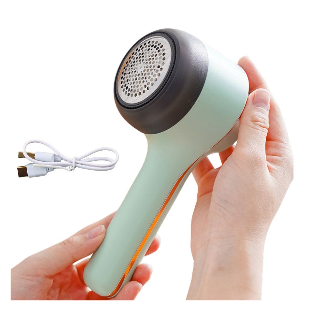 PajAndy ShaveTex 3-Speed Aku elektrický odstraňovač žmolků na textil a svetry (USB dobíjení, zelený) - foto 3