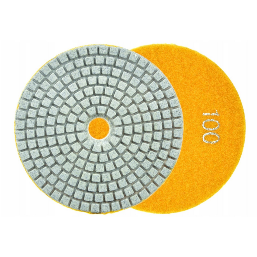 PajAndy DiamondDisc 100mm P100 FlexiDry Diamantový brusný a lešticí kotouč na suchý zip (zrnitost 100) - foto 4