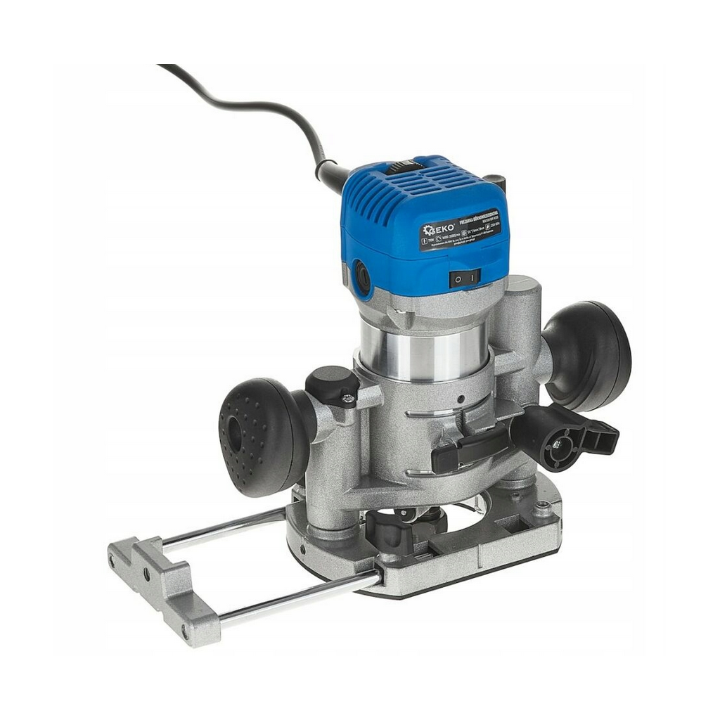 PajAndy WoodEdge 710W SpeedControl Kompaktní horní a hranová frézka s regulací otáček GEKO (16 000–35 000 ot./min, 3 kleštiny, základna) - foto 3