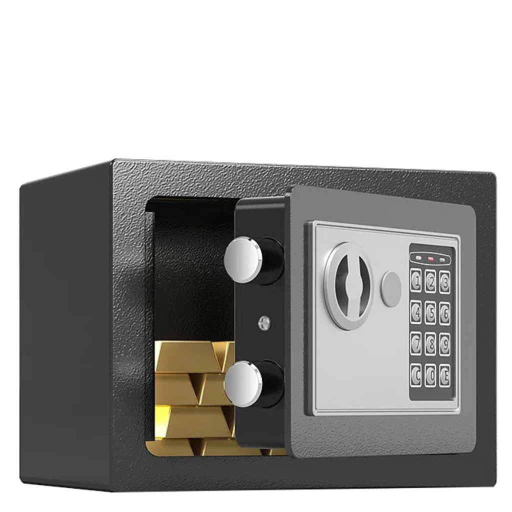 PajAndy SteelSafe DigitalLock PRO Ocelový trezor s elektronickým zámkem a nouzovým klíčem (23×17×17 cm) - foto 25