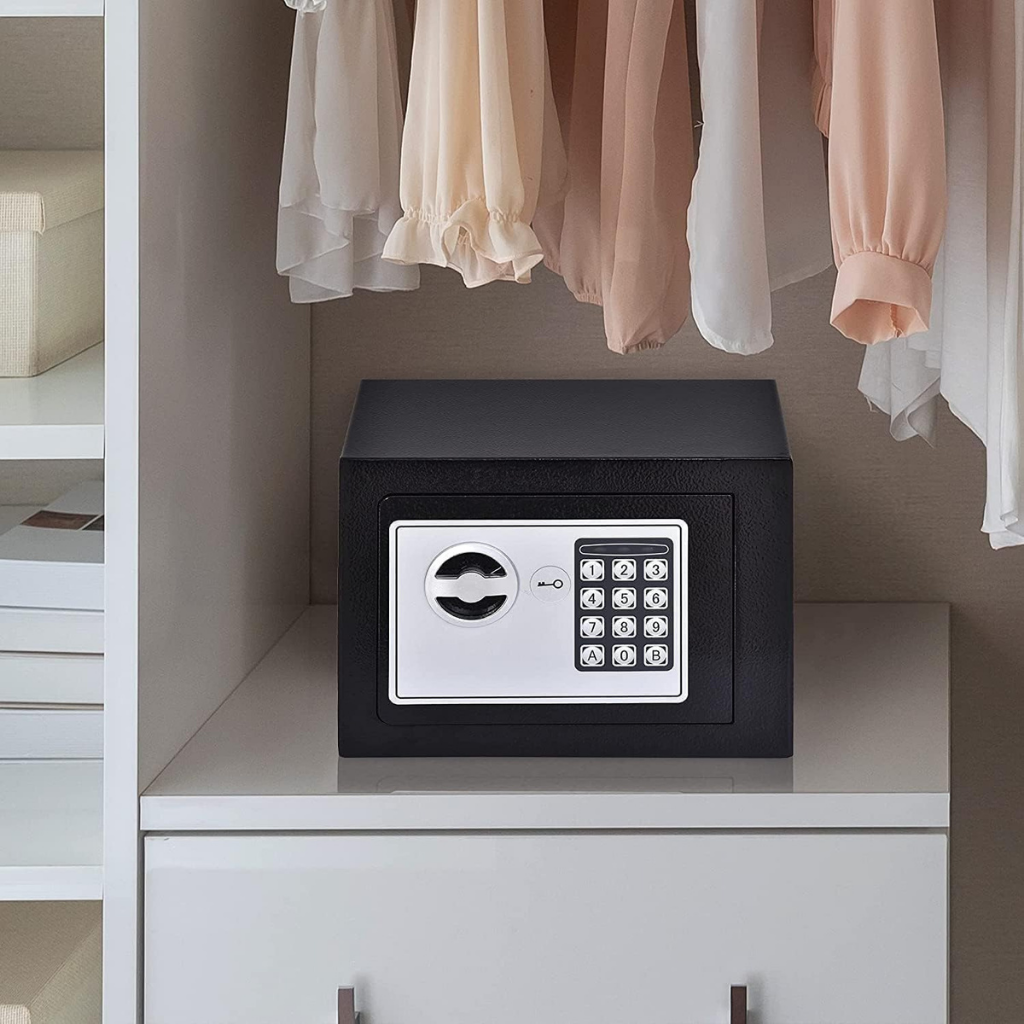PajAndy SteelSafe DigitalLock PRO Ocelový trezor s elektronickým zámkem a nouzovým klíčem (23×17×17 cm) - foto 33