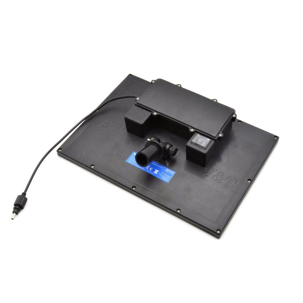 PajAndy SolarFountain 5W EcoJet Solární fontánové čerpadlo do jezírka GEKO (200 l/h, 4 trysky, kabel 3 m) - foto 5