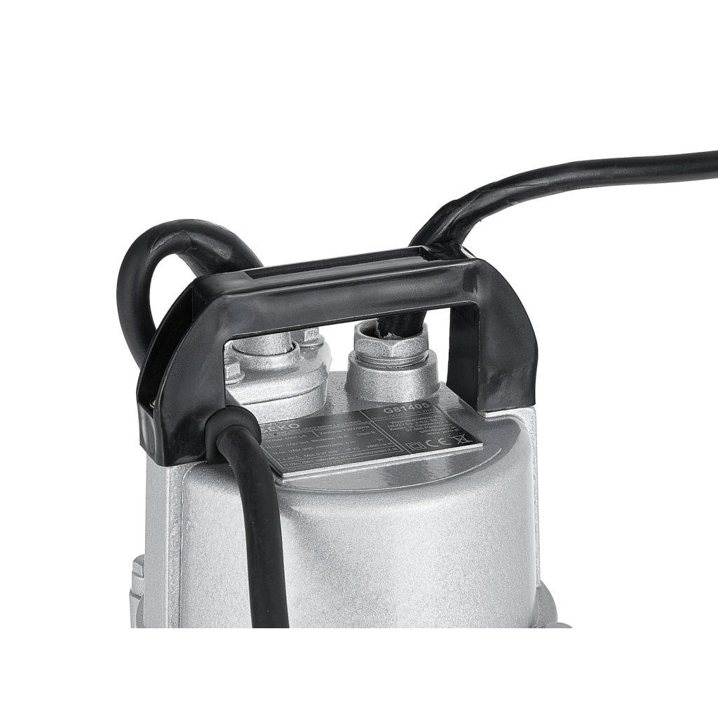 PajAndy IronDrain QDX 370W Float Litinové ponorné vodní čerpadlo GEKO s plovákem (5 000 l/h) - foto 4