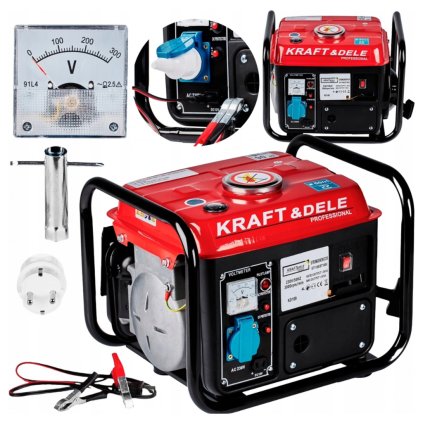 Přenosný benzínový generátor KRAFT&DELE Power