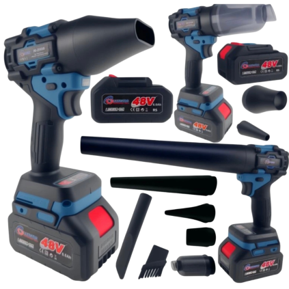 Aku vysavač a ofukovač 2x48V