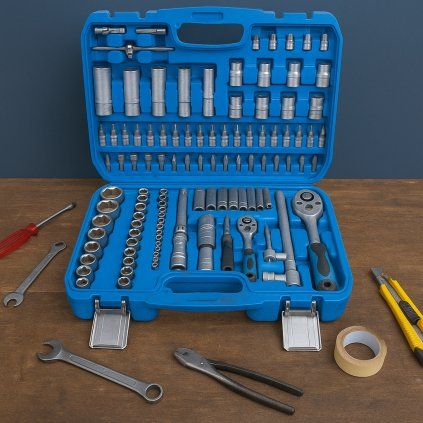 Profesionální sada ručního nářadí LeoTools v kufříku