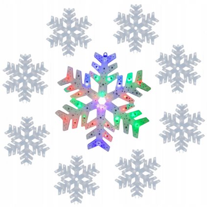 Screenshot 2024 10 31 at 17 36 27 LAMPKI LED PŁATEK ŚNIEGU ŚNIEŻYNKA 40CM KOLOROWA (ozdoby świąteczne zawieszka) • Cena Opinie • Oświetlenie choinkowe 14747817304 • Allegro