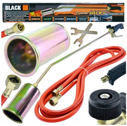 Screenshot 2025 04 22 at 17 27 19 PALNIK GAZOWY DEKARSKI DO PAPY 85CM DYSZA 60MM WĄŻ 5M BLACK (5902280027669) • Cena Opinie • Palniki gazowe 17454766308 • Allegro