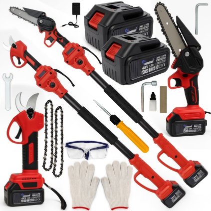 Pila Lancuchowa 6 Sekator 2 Akumulator BIG AKKU 5AH wysiegnik do 4m L [19830] 1200