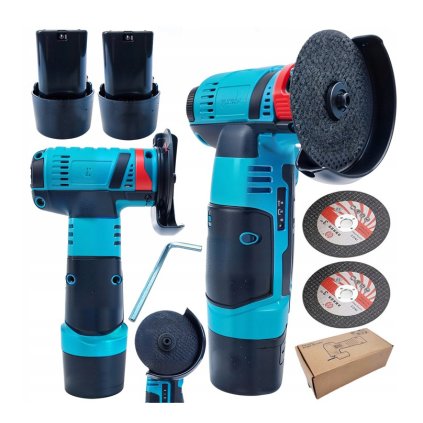 Screenshot 2025 08 19 at 14 02 36 SZLIFIERKA KĄTOWA DO CIĘCIA AKUMULATOROWA 15000 RPM 2 TARCZE 2xAKU 21V (5906063480887) • Cena Opinie • Szlifierki 17807072258 • Allegro