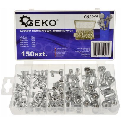 Screenshot 2025 08 20 at 11 06 15 NITONAKRĘTKI ALUMINIOWE ZESTAW NITONAKRĘTEK M3 M10 150szt (5901477151941) • Cena Opinie • Śruby nakrętki podkładki 14394123949 • Allegro