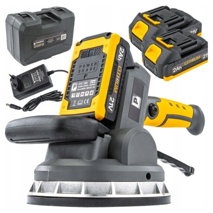 Screenshot 2025 08 20 at 13 19 24 POWERMAT PRZYSSAWKA WIBRACYJNA DO PŁYTEK 2x 2Ah AKUMULATOR 21V WALIZKA (5904067446311) • Cena Opinie • Przecinarki do glazury 17135766116 • Allegro