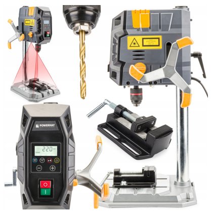 Screenshot 2025 08 22 at 12 10 55 Wiertarka stołowa Powermat 230 V 1000 W (5902565279158) • Cena Opinia 17605818373 • Allegro