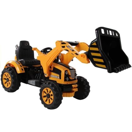 2956 6 akumulatorovy traktor s lzici bagr oranzovy