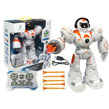 3220 6 dalkove ovladany robot oranzovy
