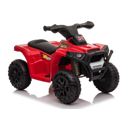 3679 7 detska ctyrkolka na akumulator xh116 cervena