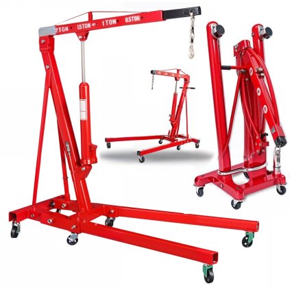 ZURAW WARSZTATOWY PODNOSNIK DO SILNIKOW DZWIG 2T STOJAK SKLADANY STABILNY [5746] 1200